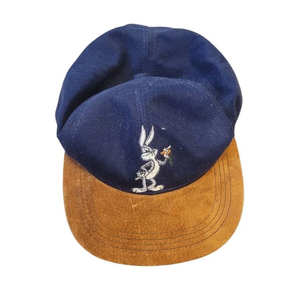Vintage Kid's Navy Blue Bugs Bunny Baseball Hat OS - Picture 1 of 6